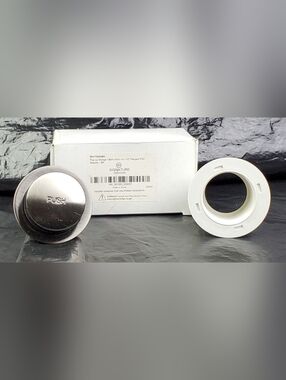 Signature Hardware Pop-Up Tub Drain Brushed Nickel w/ PVC Adapter - NIB